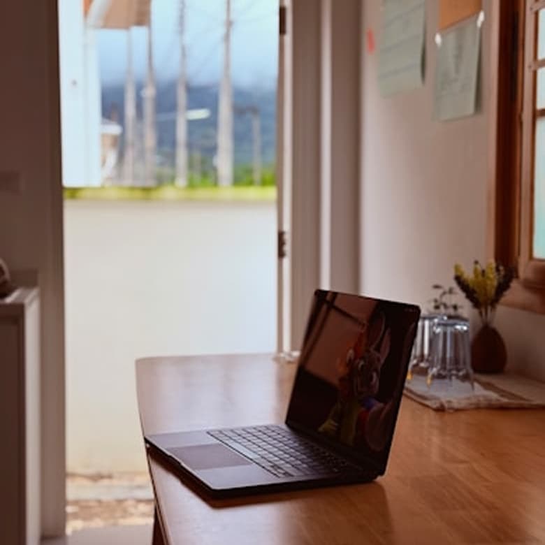 Laptop ready for a remote design session